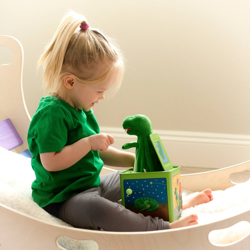 T-Rex Jack in the Box Toy