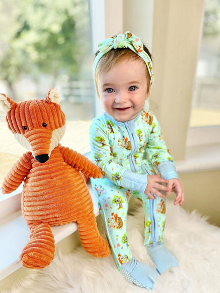 Tree House Tea Party Bamboo Convertible Footie