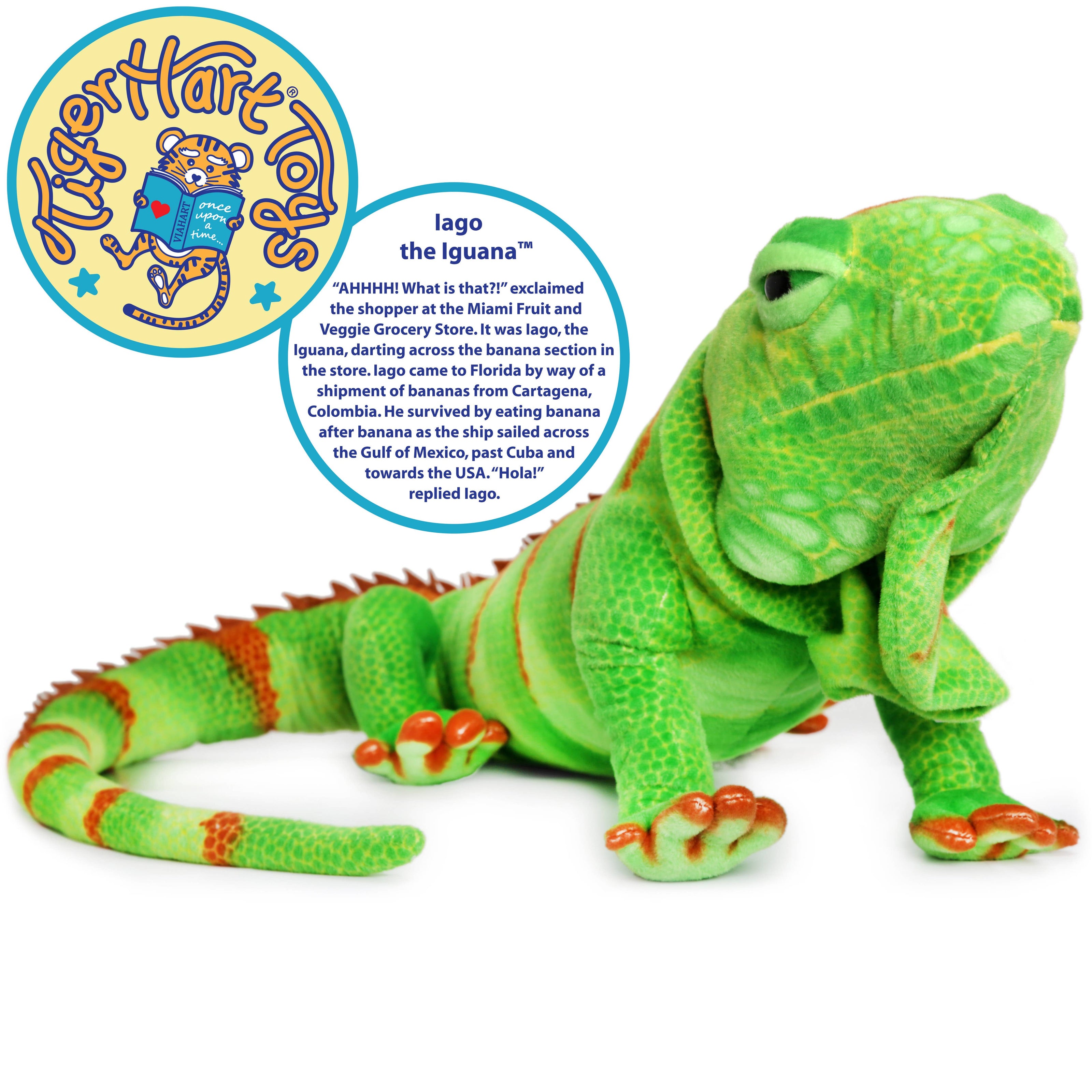 Ignacio The Iguana | 75 Inch Stuffed Animal Plush