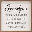 Grandpa Loves Unconditionally Sign