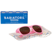 Candy Pink Navigator Sunglasses with Amber Lenses