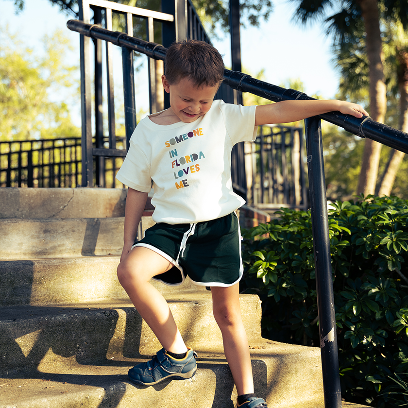 Someone in Florida Cotton Toddler T-shirt