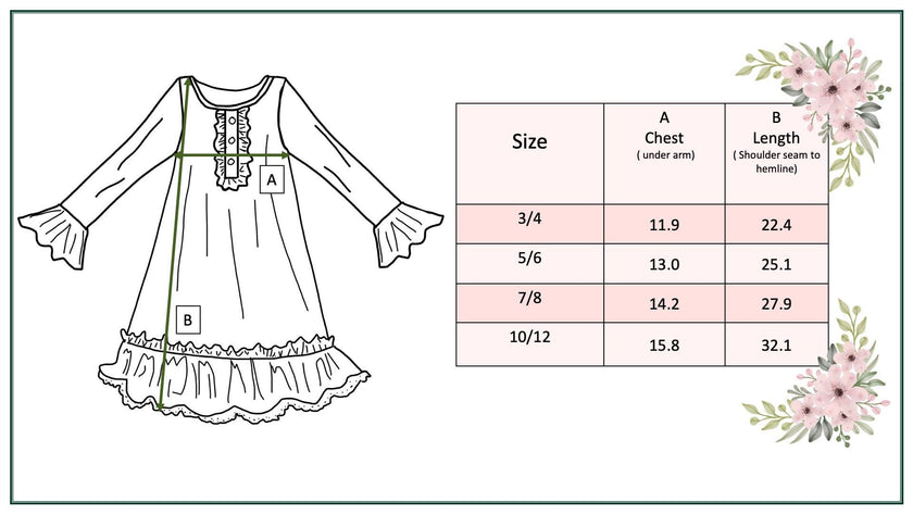 Kids Vintage Christmas Wreath & Lace Lounge Play Gown