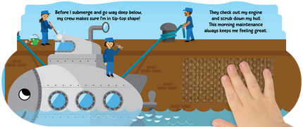 Deep-Sea Diving Submarine Board Book