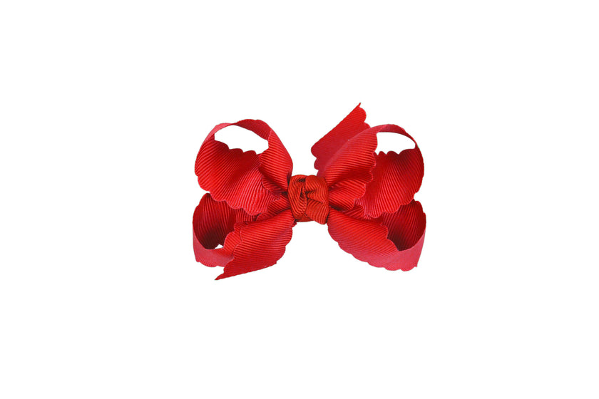 Scalloped Edge Bow