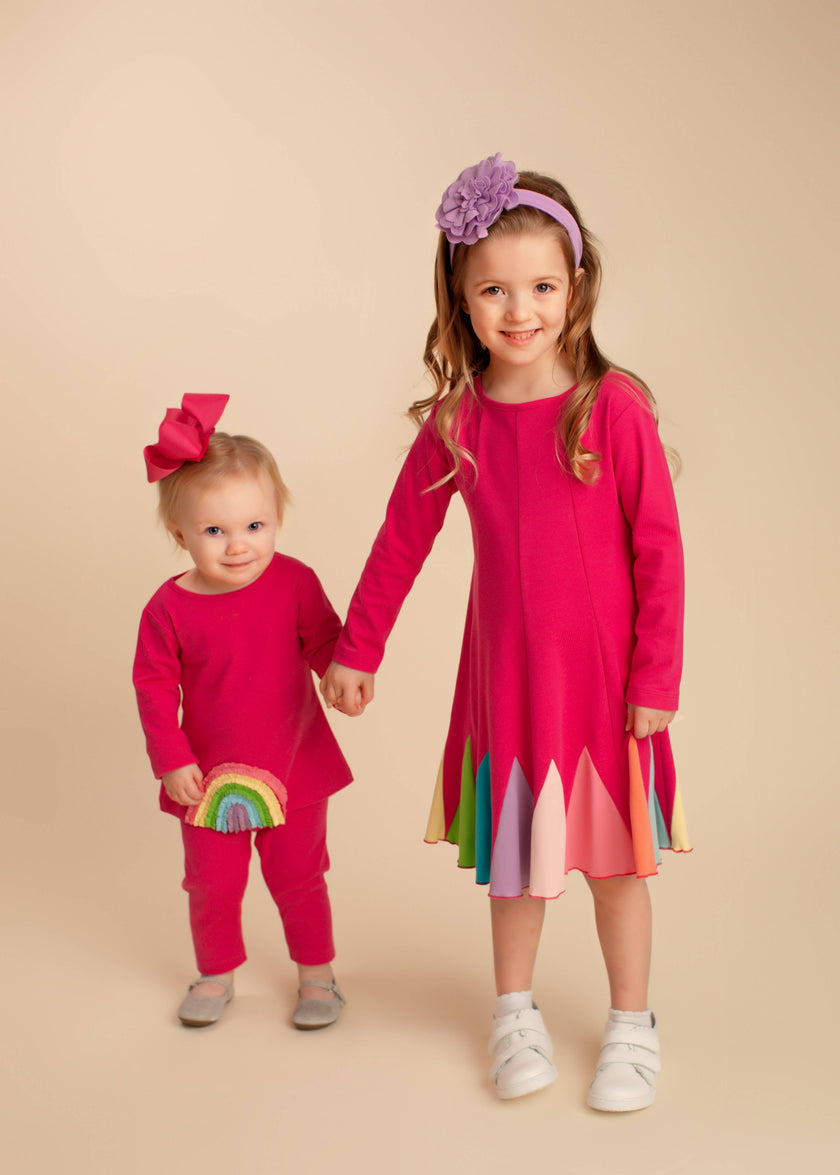 Rainbow Dance Dress-Cabaret