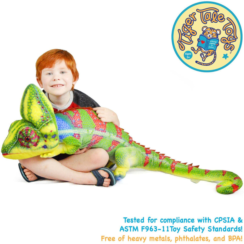 Ahmed The Chameleon | 46 Inch Stuffed Animal Plush