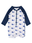 Whale Friends Long Sleeve One Piece Rash Guard