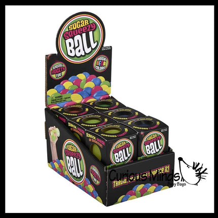 Boxed Sugar Ball Toy - Thick Glue/Gel Stretch Ball -  Squishy