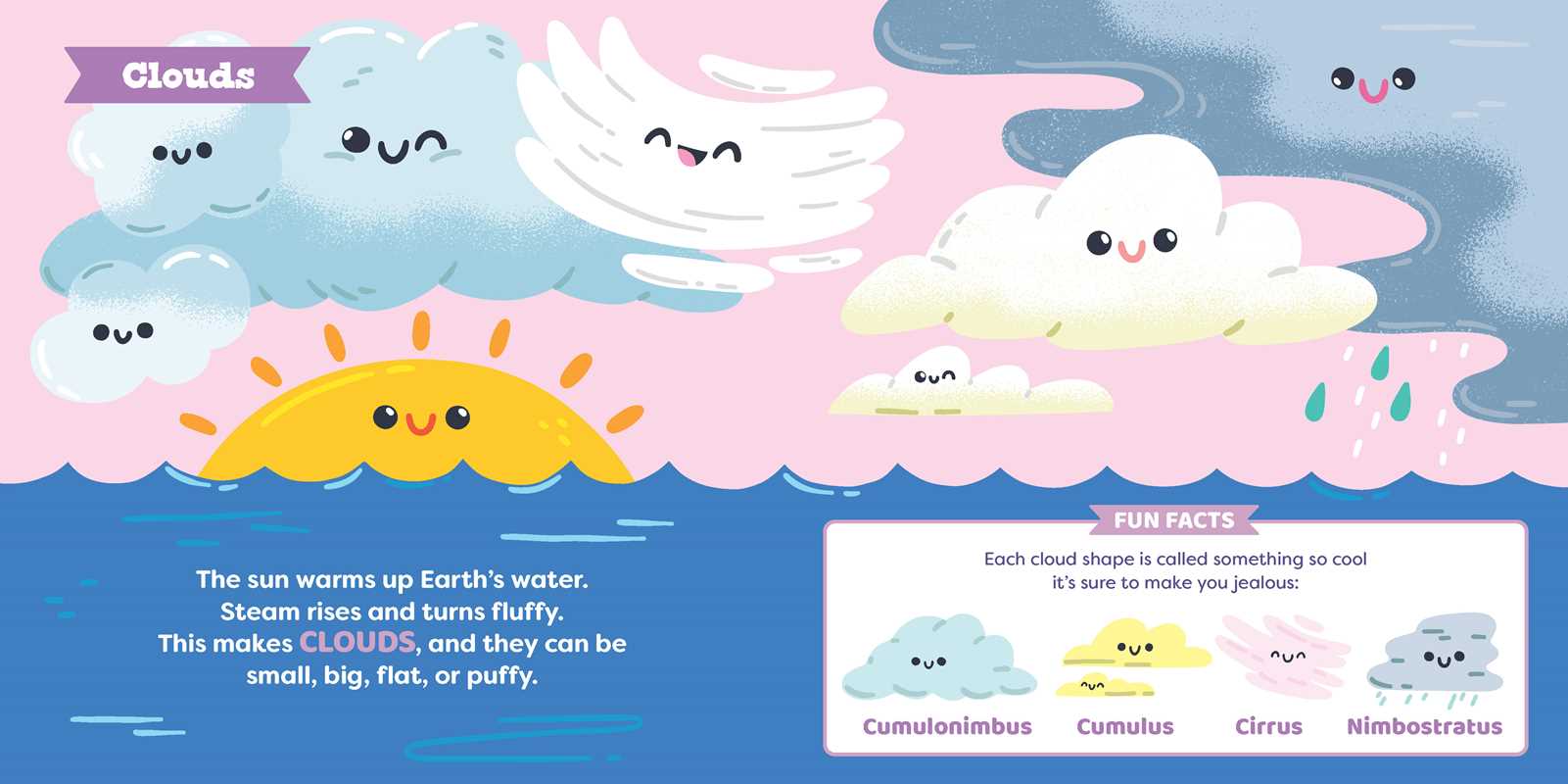 Little Genius Weather Board Book