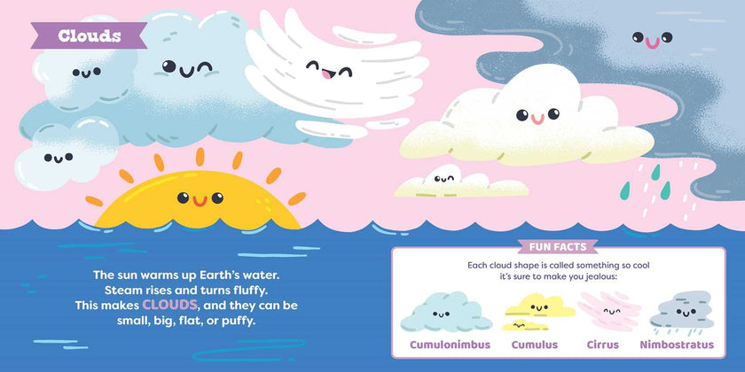 Little Genius Weather Board Book