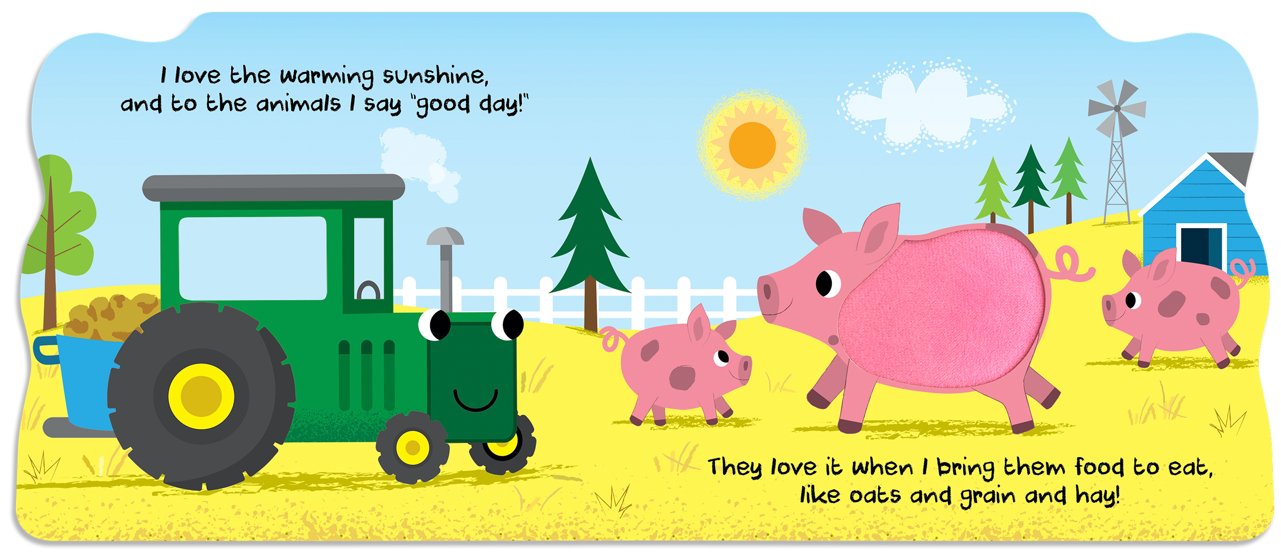 Busy Tractor Board Book