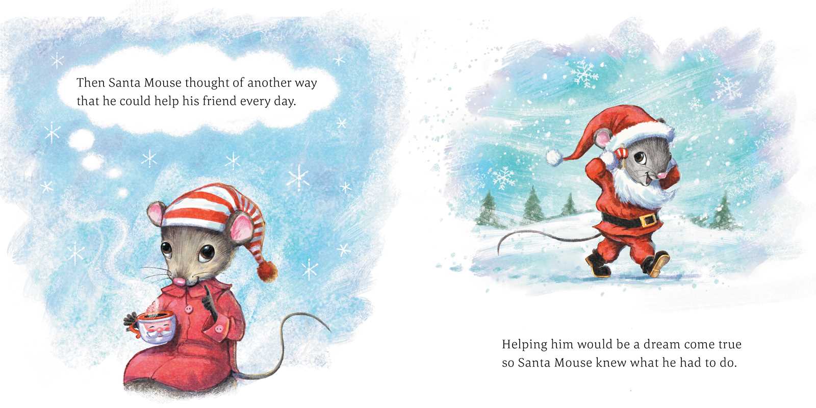 Santa Mouse Makes a Christmas Wish Book