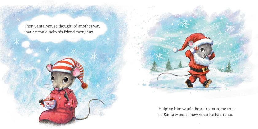 Santa Mouse Makes a Christmas Wish Book
