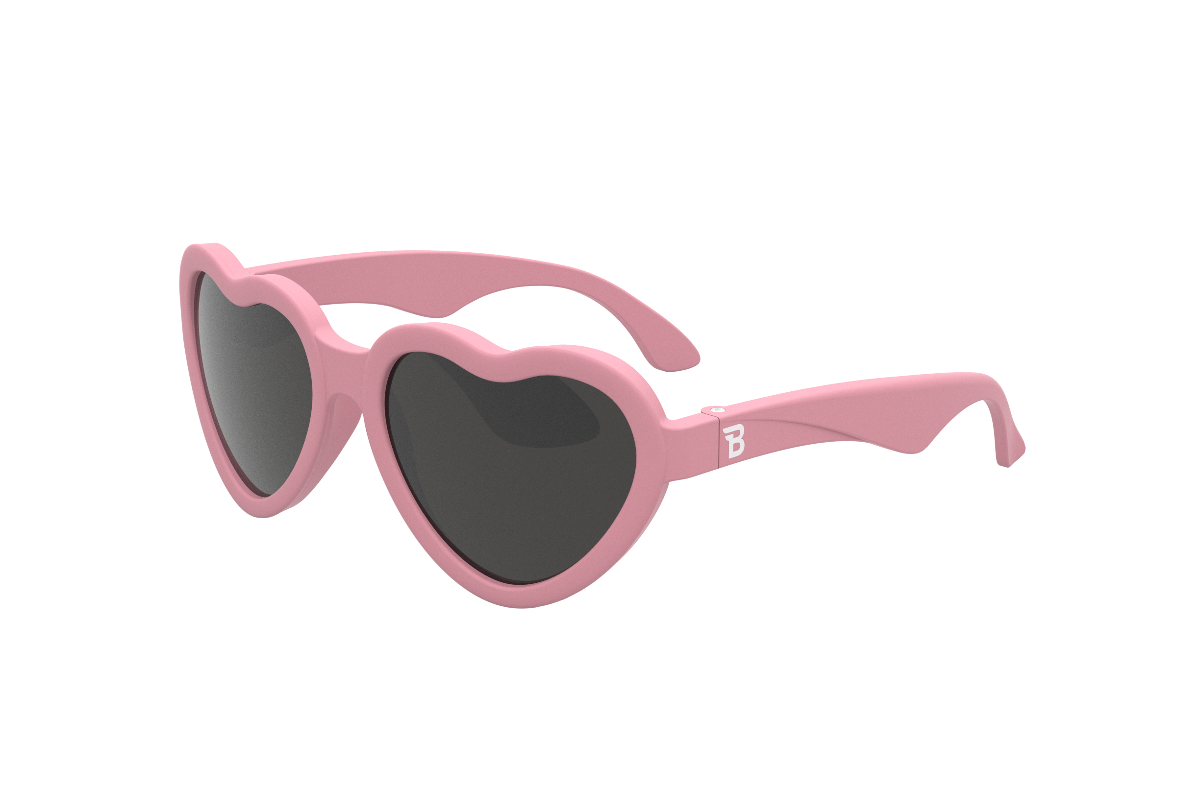 Bubble Gum Pink Hearts Kid and Baby Sunglasses