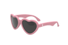Bubble Gum Pink Hearts Kid and Baby Sunglasses