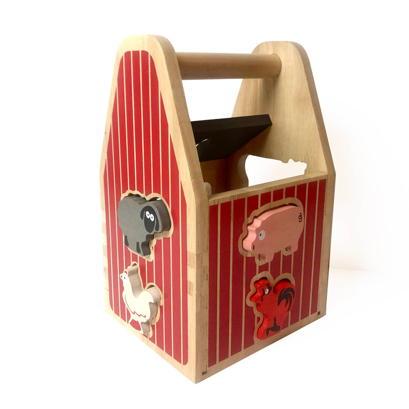 Barnyard Shape Sorter Toy