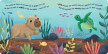 I Love Being a Capybara: Padded Board Book