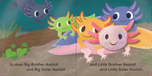 Finger Puppet Board Book- Baby Axolotl