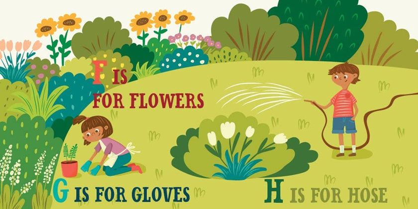 G Is for Gardening - Kids' Educational Board Book