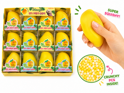 Mango Crunchy Squishy Toy