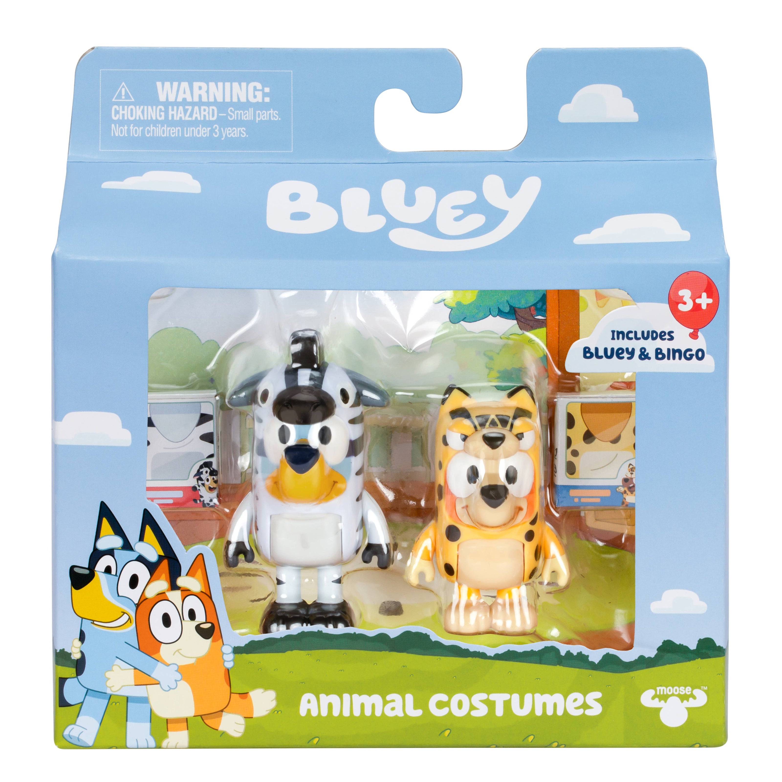 Moose Toys Bluey 2-Pack Figurine Toy Set