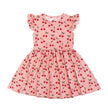 Very Cherry Short Sleeve Bamboo Twirl Dress