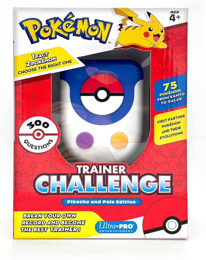 Ultra PRO Pokémon Trainer Challenge Edition Guessing Game Toy