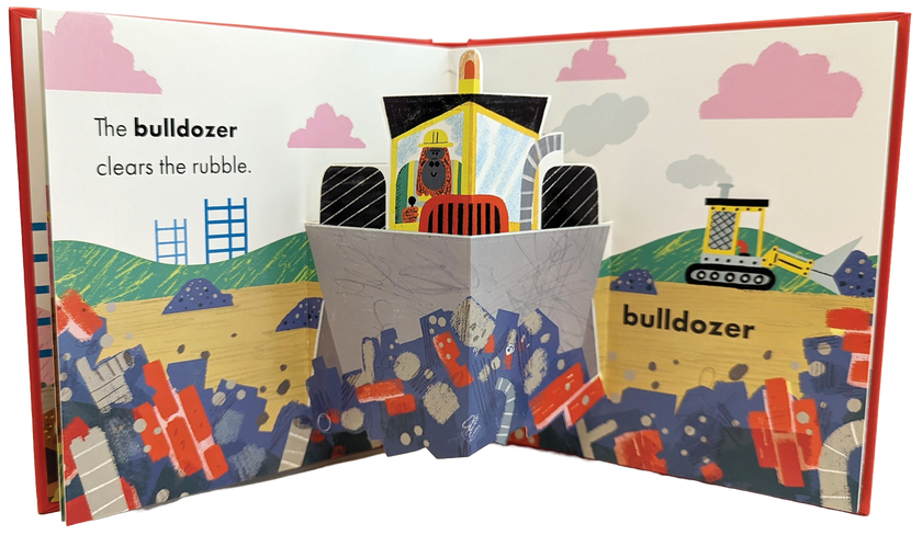 Pop-Up Vehicles, Let's Dig! Board Book – Little-Minnows