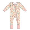 Sandy Seashells Beachy Bamboo Convertible Baby Pajamas
