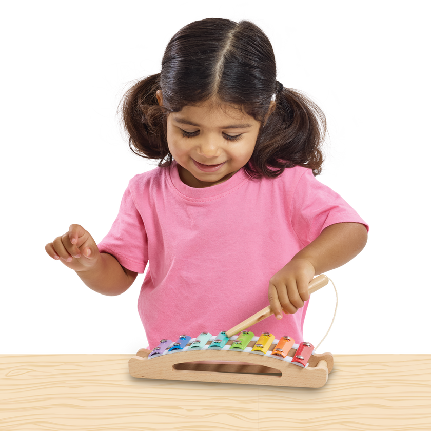 Tap & Play Wooden Xylophone Toy