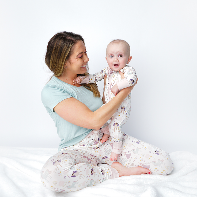 Once Upon a Time Bamboo Convertible Baby Pajamas