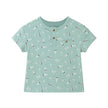 Light Green Henley Set | Washed Surfboard
