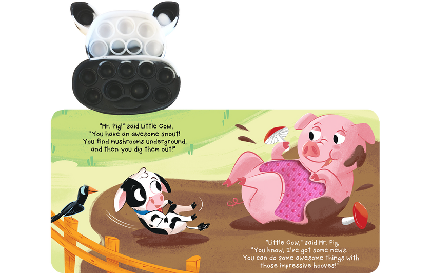 Little Cow - Your Sensory Fidget Friend Board Book