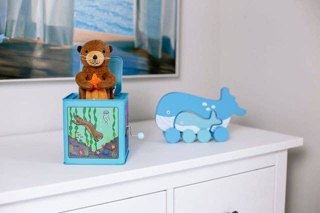 Sea Otter Jack in the Box Toy