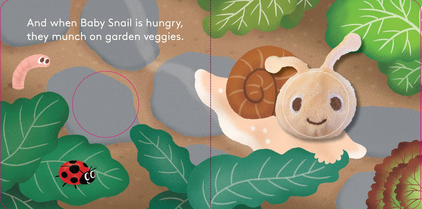Baby Snail: Finger Puppet Book