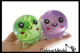 Octopus Sugar Ball Squishy Toy - Syrup Molasses Thick Glue/Gel Stress