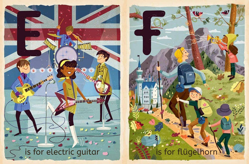 M is for Music; Alphabet Board Book