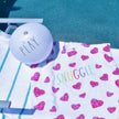 Rae Dunn Kids Poncho Towel with Beach Ball