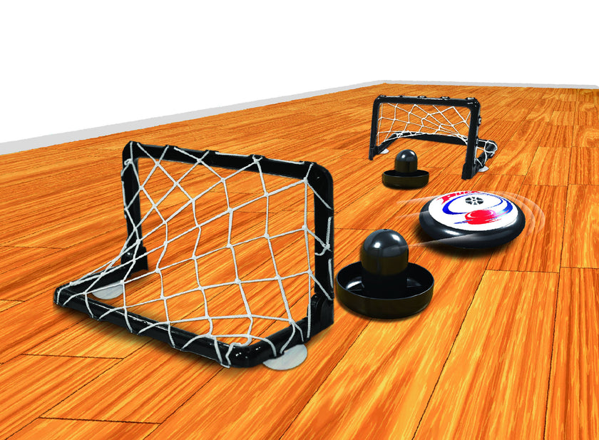 O2 Hockey Toy - Play Anywhere Air Hockey Game Set