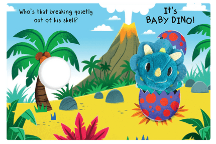 Baby Dino - Finger Puppet Book