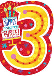 3rd Birthday Foil Card