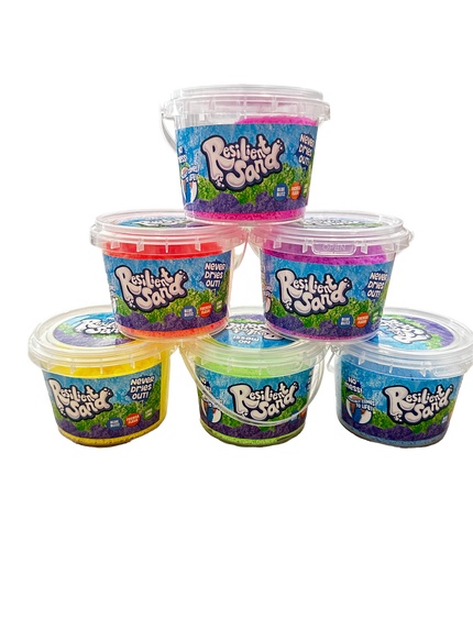 Resilient Sand Moldable Play Sand Toy – Assorted Colors
