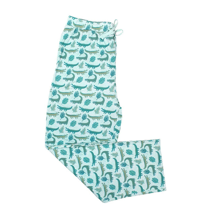 Later Gator Alligator Bamboo Adult Relaxed Lounge Pajama Pants