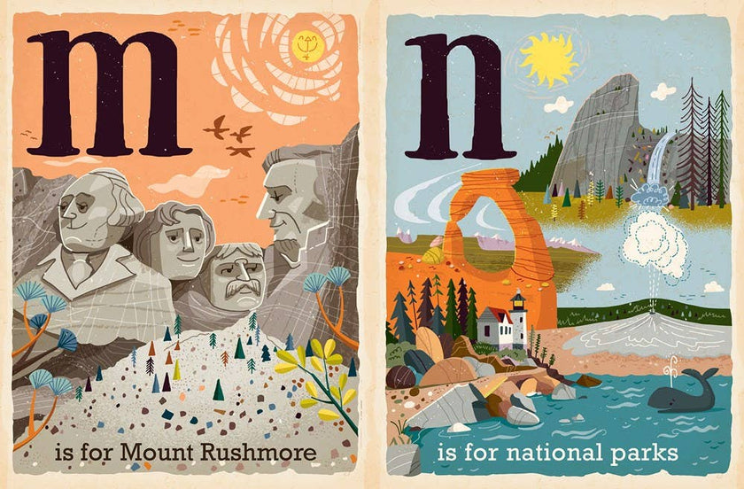 A is for America: A Patriotic Alphabet Board Book