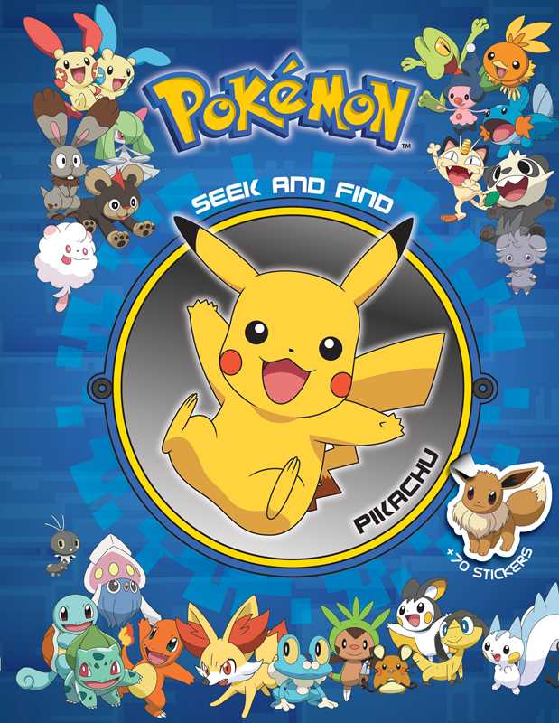 Pokémon Seek and Find: Pikachu Book