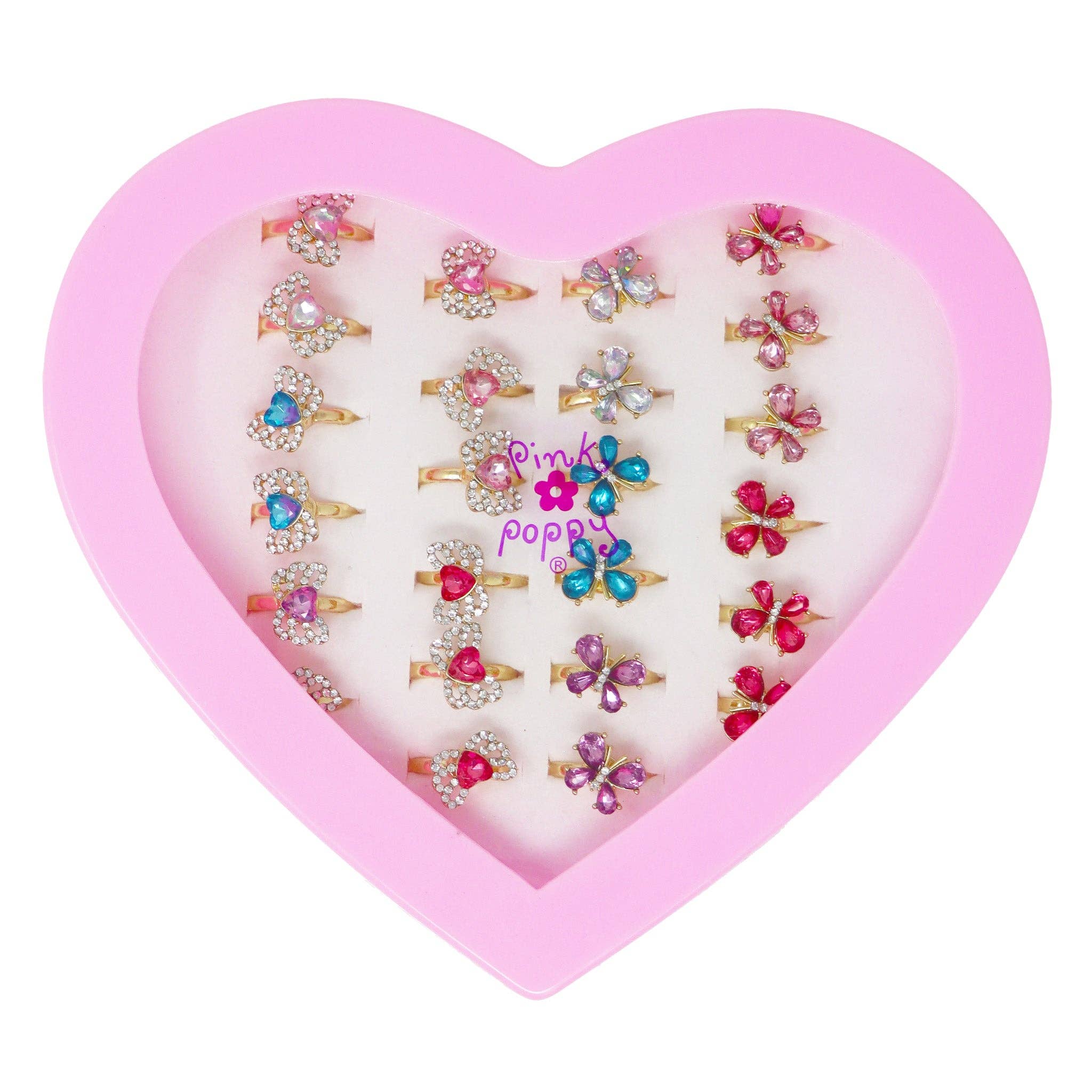 Fidget Sparkle Fashion Rings