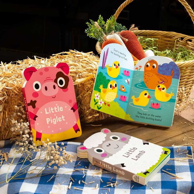 Animal Families: On the Farm Book