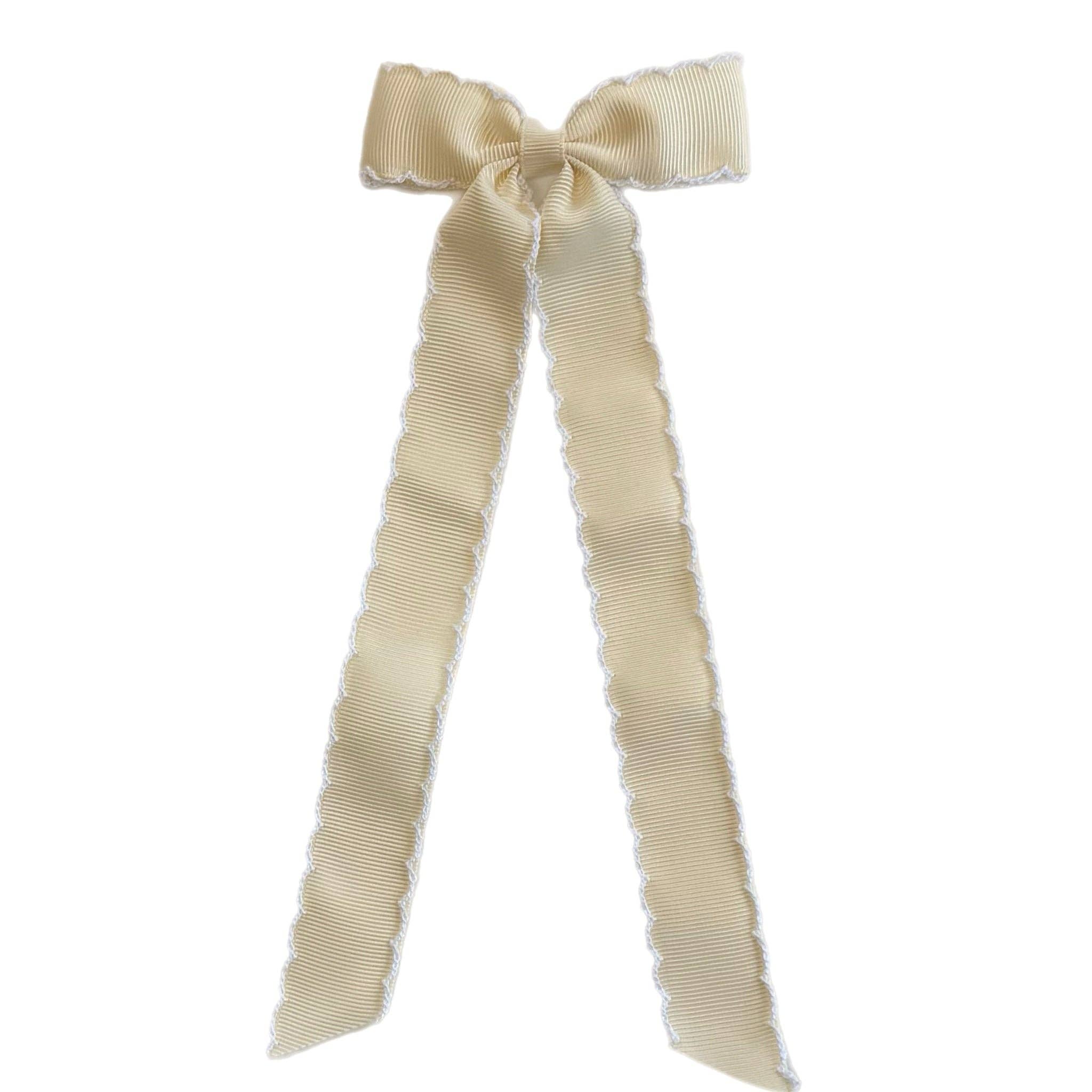Fun Longtail Solid Hair Bows