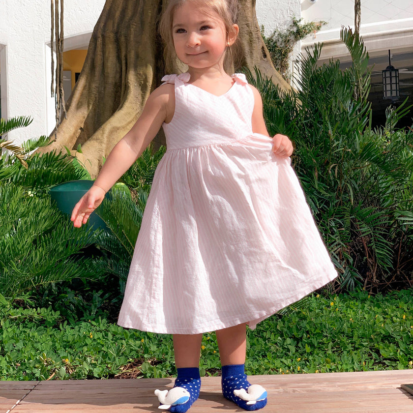 Baby Whale Rattle Socks